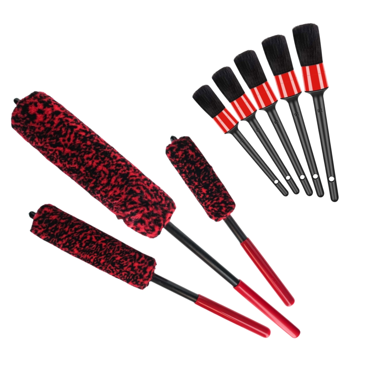 Interior Detailing Kit - Ensemble de brosses de détail de