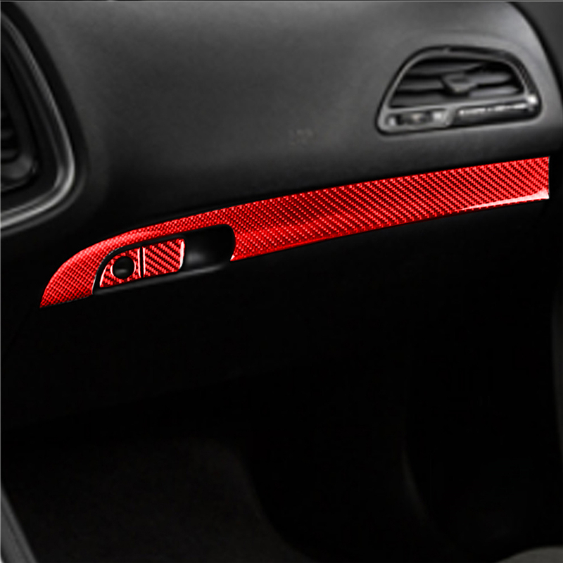 Autocollant rouge en fibre de  - Interior Detailing Kit avis et prix